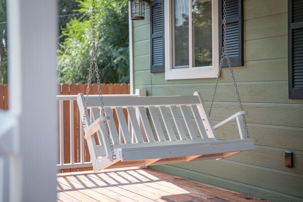 Porch Swing Installation in San Angelo